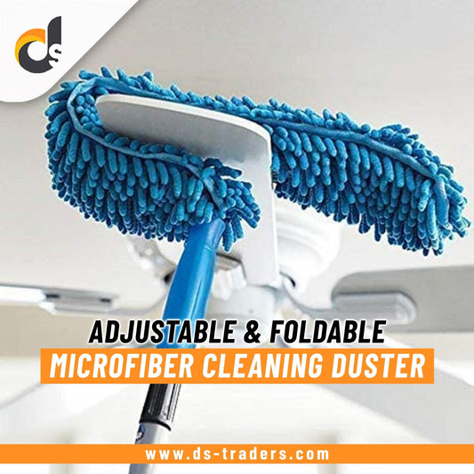 Adjustable & Foldable Microfiber Cleaning Duster for Multipurpose use - Easy Wholesale
