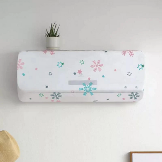 1/1.5 Ton Imported Dust And Waterproof AC Cover. ( Random Prints)