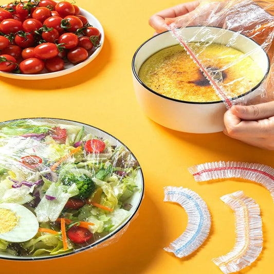100pcs Disposable Colorful Food Wraps