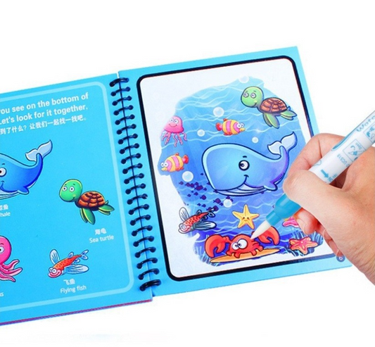 Magic Colouring Book Invisible Ink.