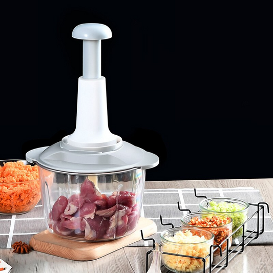 Vegetables Push Chopper  (Capacity 1.5 L)