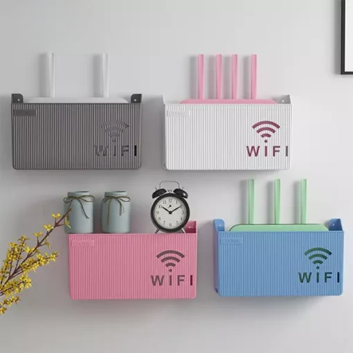 Wall Mounted Wireless Wifi Router Shelf